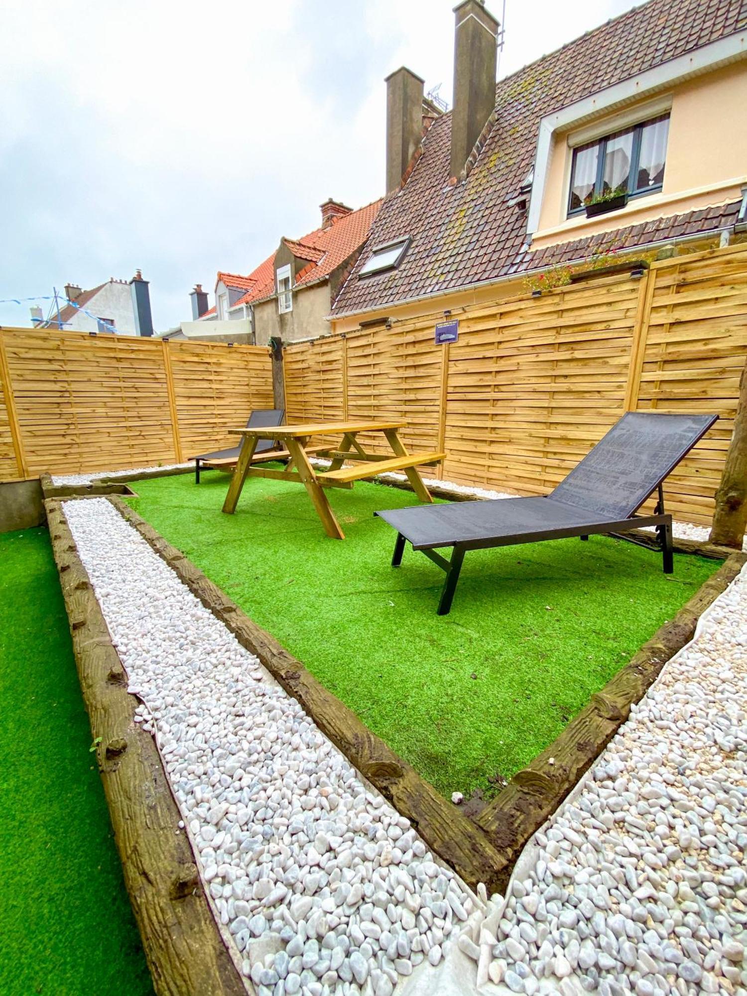 L'Octopus - Appartement 2 Adultes 2 Enfants Jardin, Proche Centre Et Plage Le Portel Esterno foto